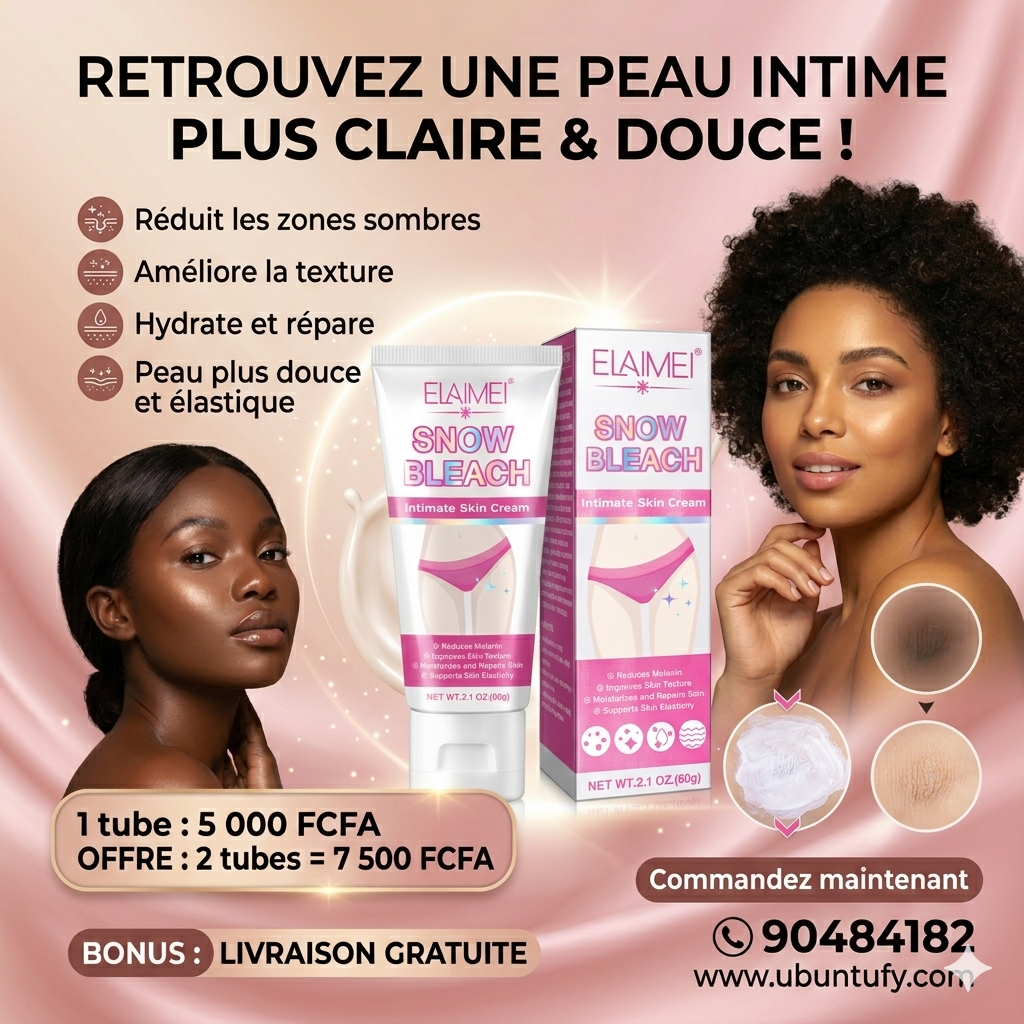 SNOW BLEACH Crème pour les zones intimes deja disribue en Europe